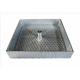 Tampa galvanizada 7.50cmx30...