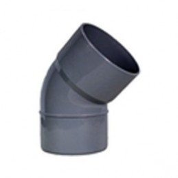 Curva pvc 40x45º TU
