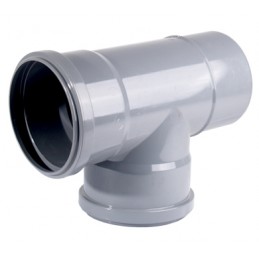 Tê pvc 75 c/vedante