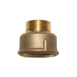 União latão M/F redução 1x3/4