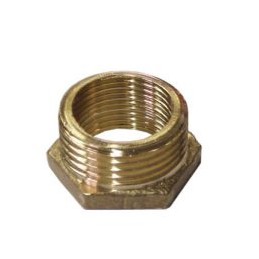 Porca redução M/F latão 1x3/4