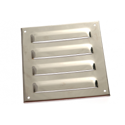 Grelha inox de ventilação...
