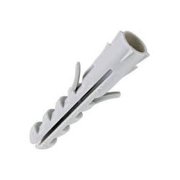 Bucha nylon s/rebordo Nº8x40