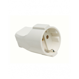 Ficha fêmea com terra