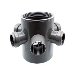 Sifão Pav. PVC 125x40x75 C/Aro