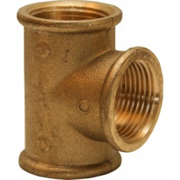 Tê Simples Latão F/F 3/4"