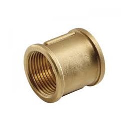 União de Latão 1/2" F/F