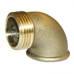 Joelho Latão 1/2" M/F