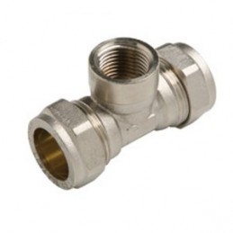 Tê Bicone 22 C/Saida Rosca...