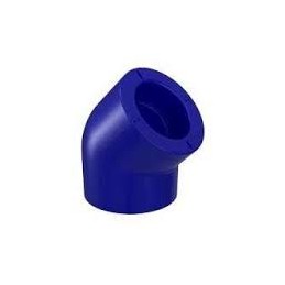 Curva PP-R 45º Azul 25