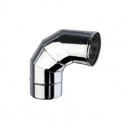 Curva Inox Simples 125 x 90º