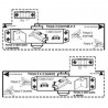 door lock stainless steel wall prevents impact blofer