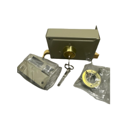 Serrure 8 cm 3 clés porte gauche porte de garage
