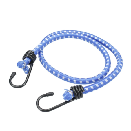 Tendeur élastique de 50 cm pour moto, permettant de fixer câbles et outils.