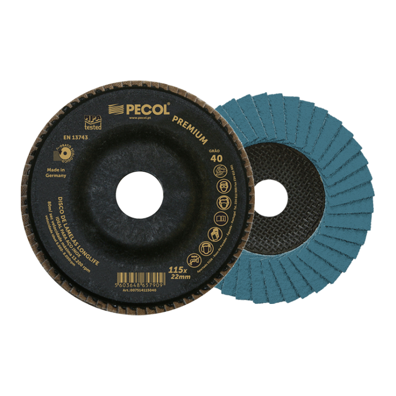 Disco de Lamelas Long Life 115x60 Pecol