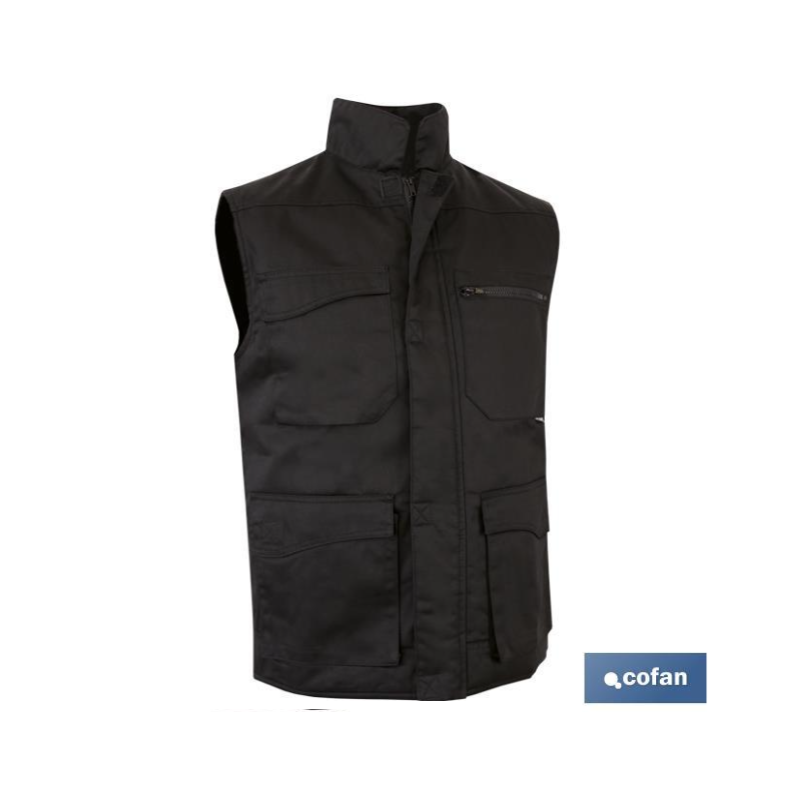 Gilet rembourré multipoches, tailles M à XXL, vêtements de sport