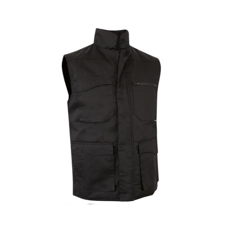 Gilet rembourré multipoches, tailles S à XXL, vêtements de sport