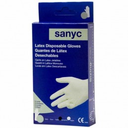 guante de látex natural lavado de vajilla de alta sensibilidad limpieza desechable