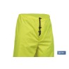 Pantalon imperméable haute visibilité pour environnements de travail dangereux.