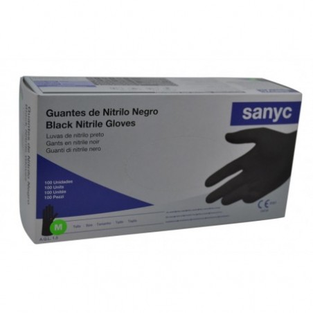 guanto in nitrile monouso contaminazione da resistenza chimica agli oli