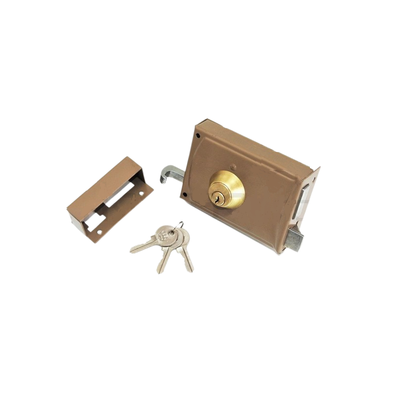 8 cm lock 3 keys left gate garage door