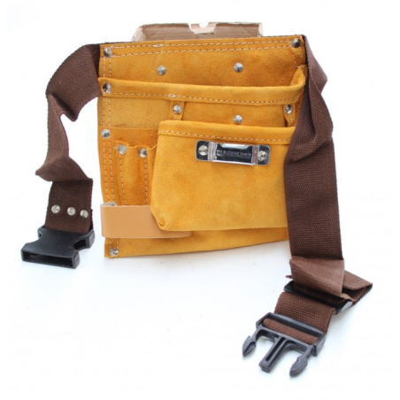 sac à outils en cuir coffre de rangement ceinture réglable