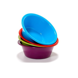 tazón de fuente de plástico para el hogar batir blofer tortas cocinar barato