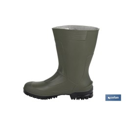 botas de lluvia chanclos half pipe agricultura trabajo pies humedad