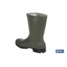 bota de chuva galocha meio cano agricultura trabalhos pes humidade cofan