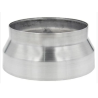 centered pvc reduction sewer gutter sanitation seal piping