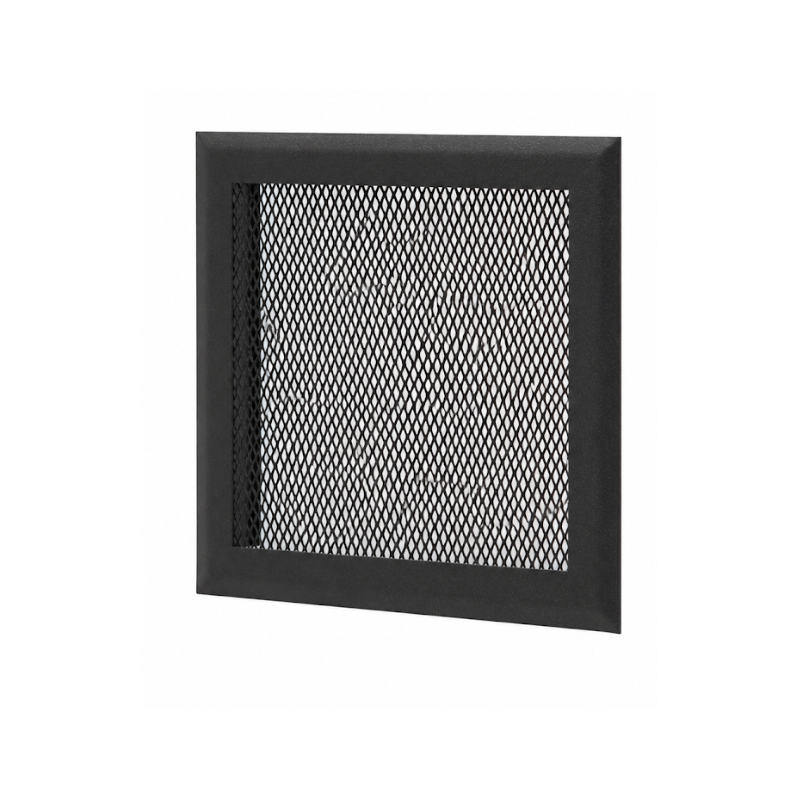 Griglia quadrata bianca con telaio di ventilazione 15x15 ventilazione a parete ventilare