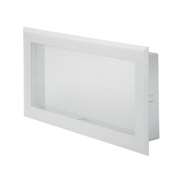 Griglia quadrata bianca con telaio di ventilazione 15x15 ventilazione a parete ventilare