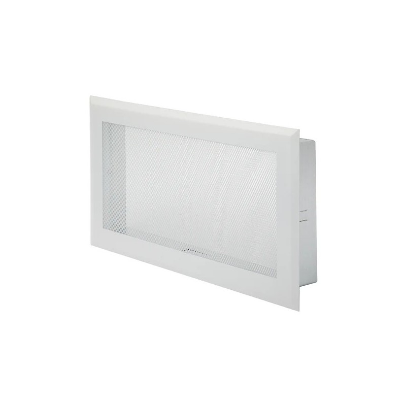 White square grid with ventilation frame 15x15 ventilation wall ventilate