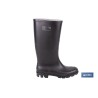 bota de chuva galocha meio cano agricultura trabalhos pes humidade cofan