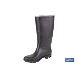 bota de chuva galocha meio cano agricultura trabalhos pes humidade cofan