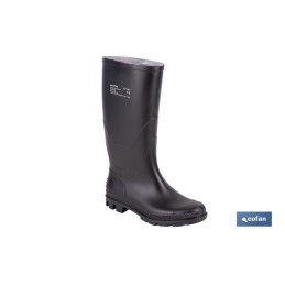 bota de chuva galocha meio cano agricultura trabalhos pes humidade cofan