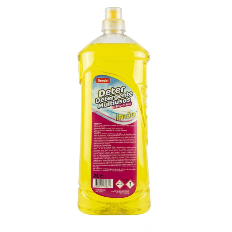 detergente multiuso limone 2 litri disinfezione pulizia