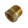Riduzione dado maschio / femmina in ottone 1 / 2x1 / 4 manometri idraulici installazione acqua