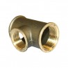 T de latón Hembra / Hembra 3 / 4x1 / 2 tuberías de fontanería tuberías