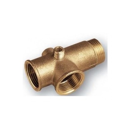 Large brass w / 5-way (for motor / pressure switch)