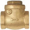 Valvola di ritegno in ottone 1/1/4 con tubazione acqua strana