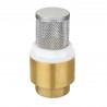 Pine cone bottomed brass 1/1/4 with stainless steel piping system plumbing water