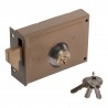 cerradura 14 cm 3 llaves gancho puerta derecha puerta de garaje