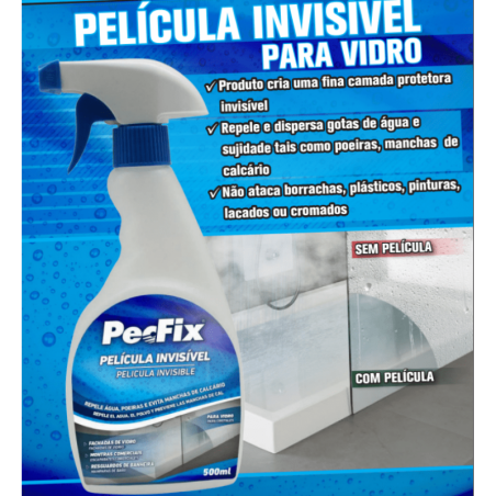 Invisible Film Spray (répulsif à l'eau et à la poussière) 500ml - Pecfix