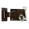 serrure 12 cm 1 clé porte droite porte de garage 1950