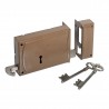 10 cm lock 2 keys right gate garage door 101