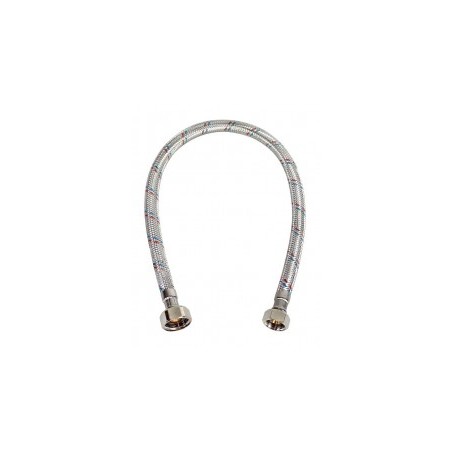 raccord de tuyau flexible maille d'acier bixa blofer d'eau chaude et froide