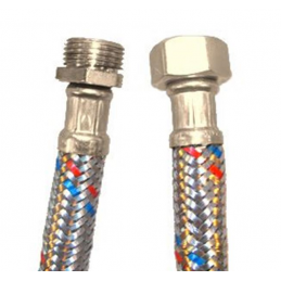 connexion acier mesh femelle 1 / 2x1 / 2 réparation installation mélangeurs