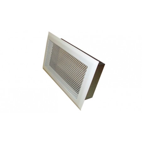 white rectangular grill with ventilation frame 29x14 ventilate wall ventilate