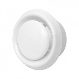 Adjustable extraction valve to ventilate the wall